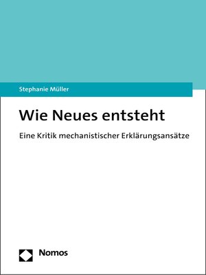cover image of Wie Neues entsteht